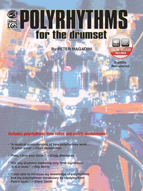 Cover: 9780897248211 | Polyrhythms for the Drumset | Book &amp; Online Audio | Peter Magadini