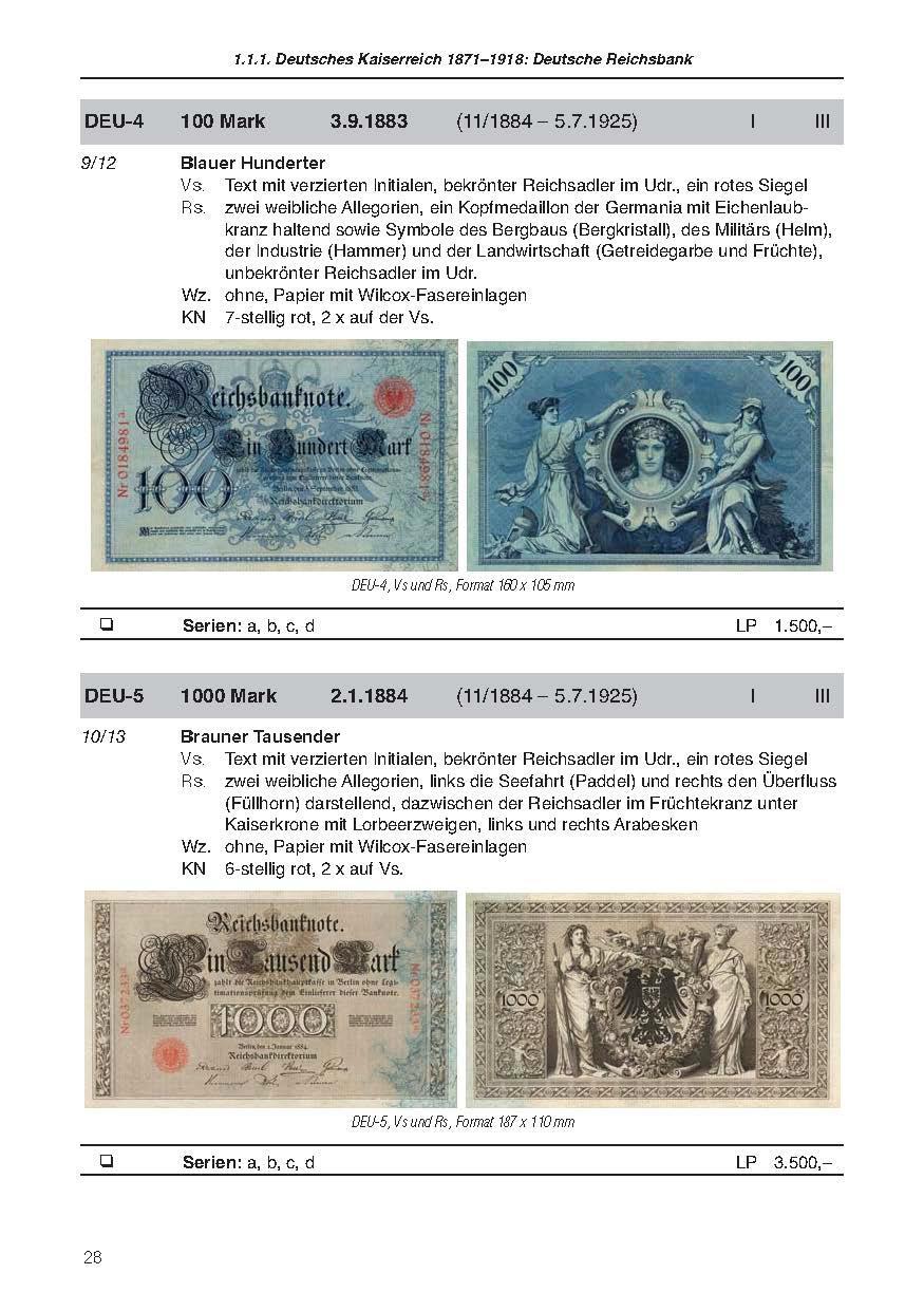 Bild: 9783866462243 | Die deutschen Banknoten ab 1871 | Hans-Ludwig Grabowski | Buch | 2023