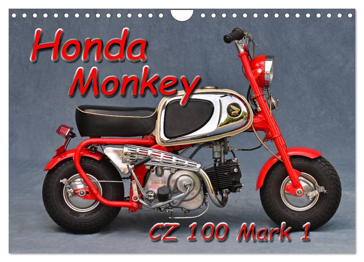 Cover: 9783435193325 | Honda Monkey CZ Mark 1 (Wandkalender 2025 DIN A4 quer), CALVENDO...