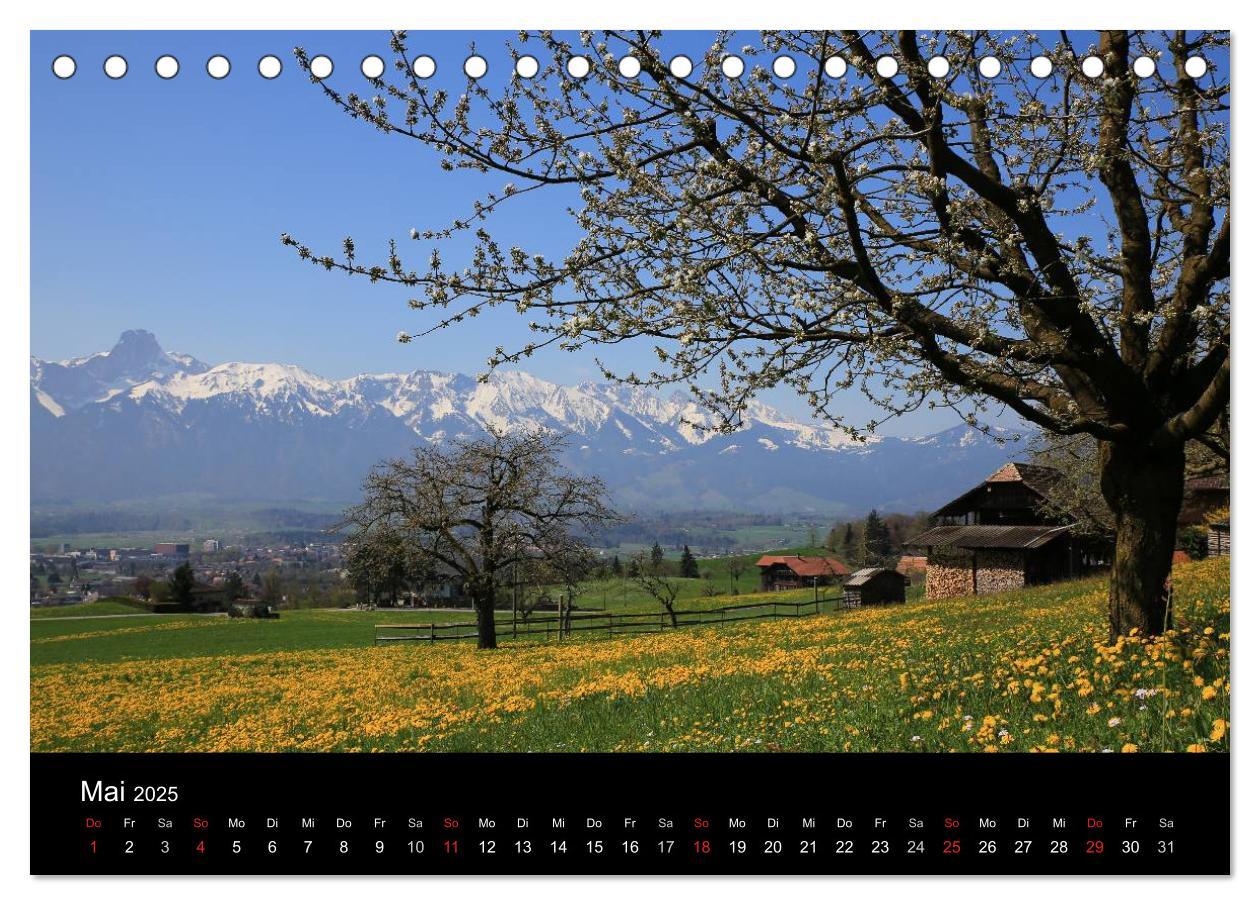 Bild: 9783435769797 | Berner Oberland (Tischkalender 2025 DIN A5 quer), CALVENDO...