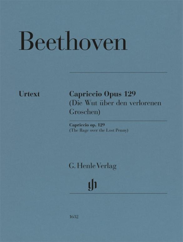 Cover: 9790201816326 | Ludwig van Beethoven - Alla Ingharese quasi un Capriccio G-dur op....