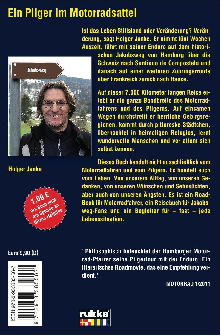 Rückseite: 9783933385567 | Jakobsweg | Holger Janke | Taschenbuch | Deutsch | 2010