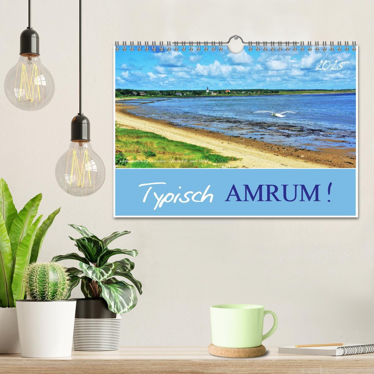 Bild: 9783435418510 | Typisch Amrum! (Wandkalender 2025 DIN A4 quer), CALVENDO...