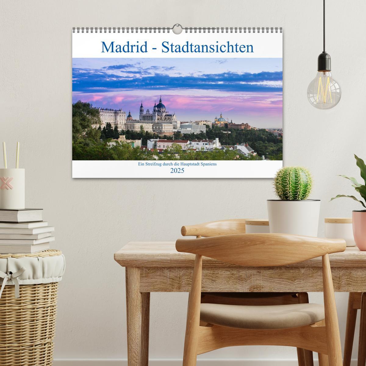 Bild: 9783435411672 | Madrid - Stadtansichten (Wandkalender 2025 DIN A3 quer), CALVENDO...