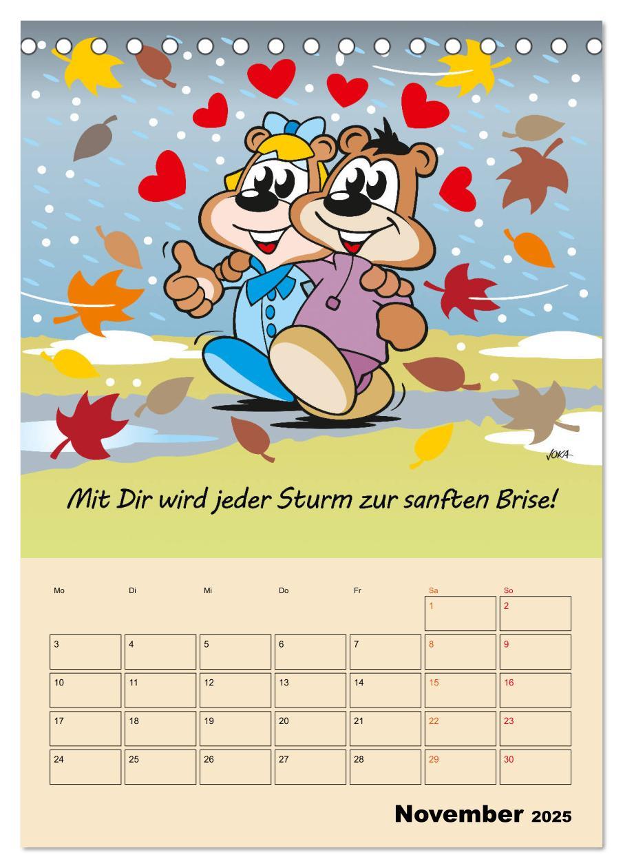 Bild: 9783435931408 | Ein Jahr mit Dir! (Tischkalender 2025 DIN A5 hoch), CALVENDO...