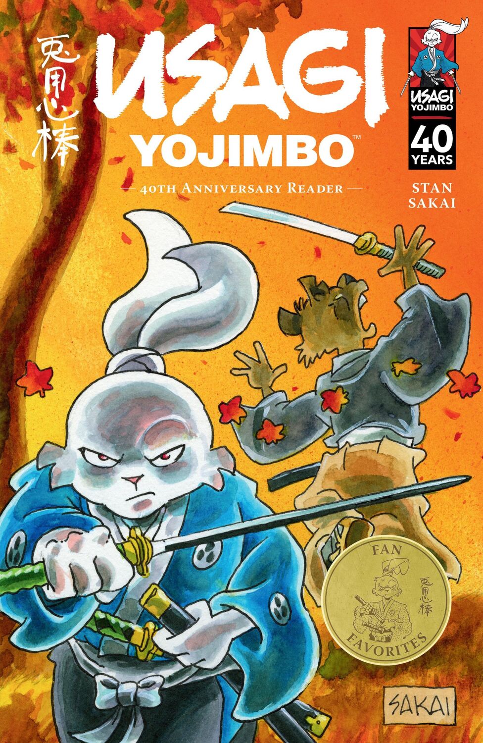 Cover: 9781506745121 | Usagi Yojimbo: 40th Anniversary Reader | Stan Sakai | Taschenbuch