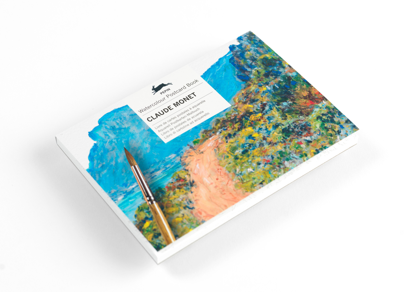 Cover: 9789460096396 | Claude Monet | Watercolour Postcard Book / Postkarten - Malbuch | Buch