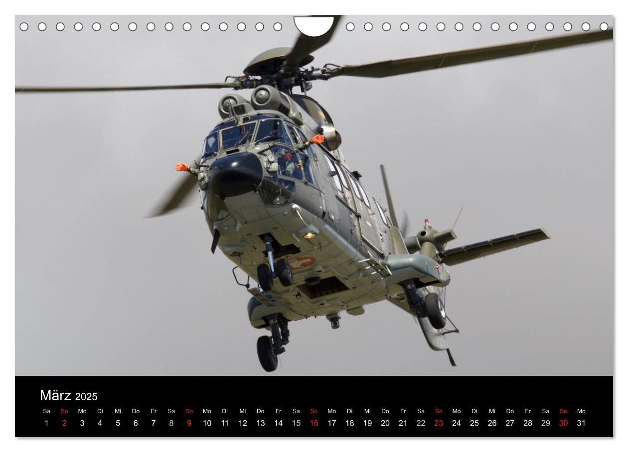 Bild: 9783435472192 | Militärhubschrauber (Wandkalender 2025 DIN A4 quer), CALVENDO...