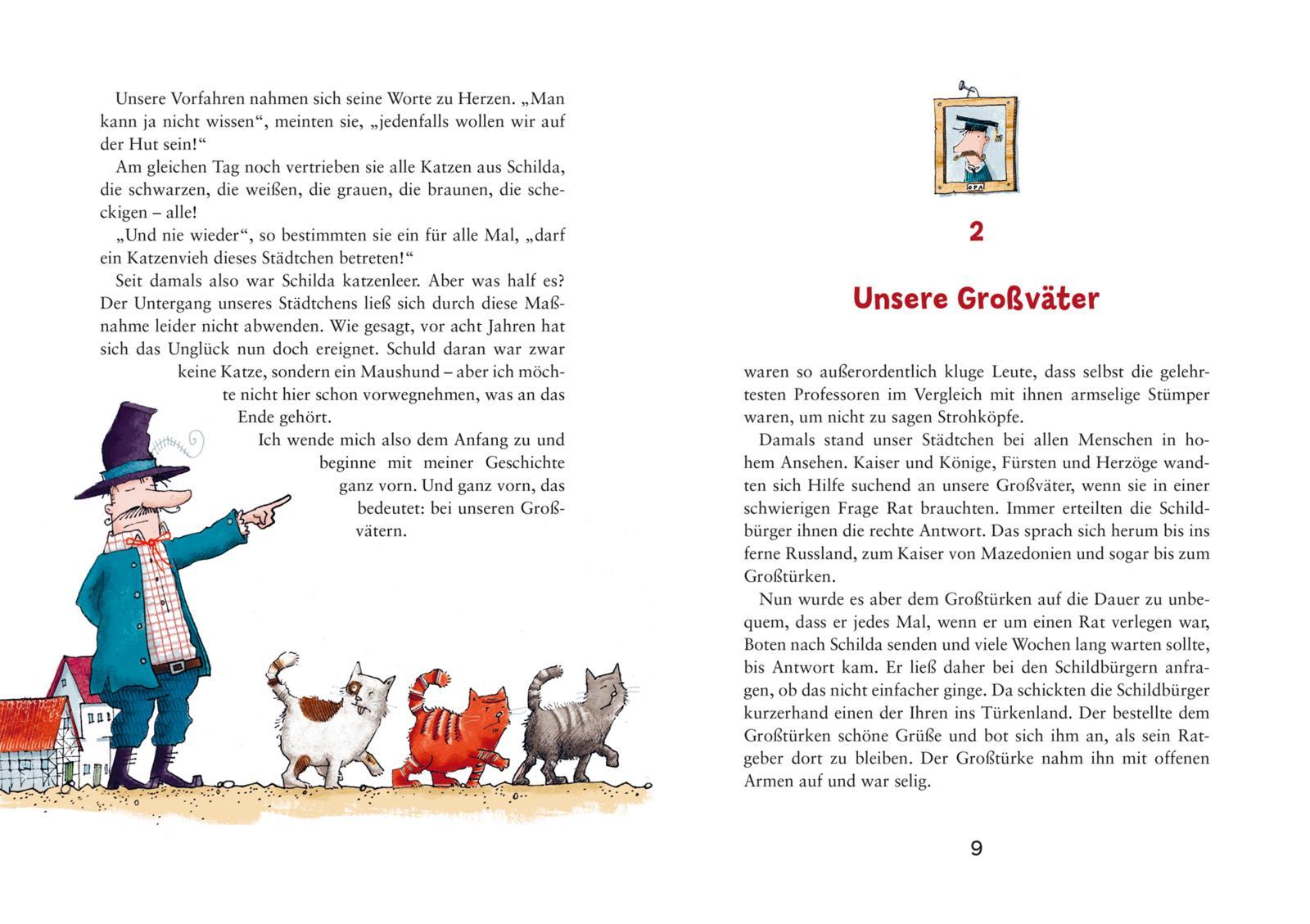 Bild: 9783522185509 | Bei uns in Schilda | Kinderbuch-Klassiker mit neuen Illustrationen