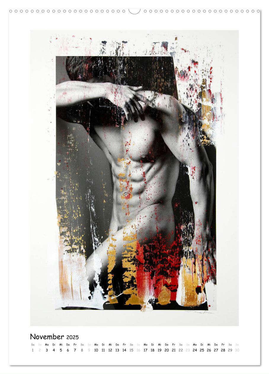 Bild: 9783435987832 | Overpainted ... Männer (hochwertiger Premium Wandkalender 2025 DIN...