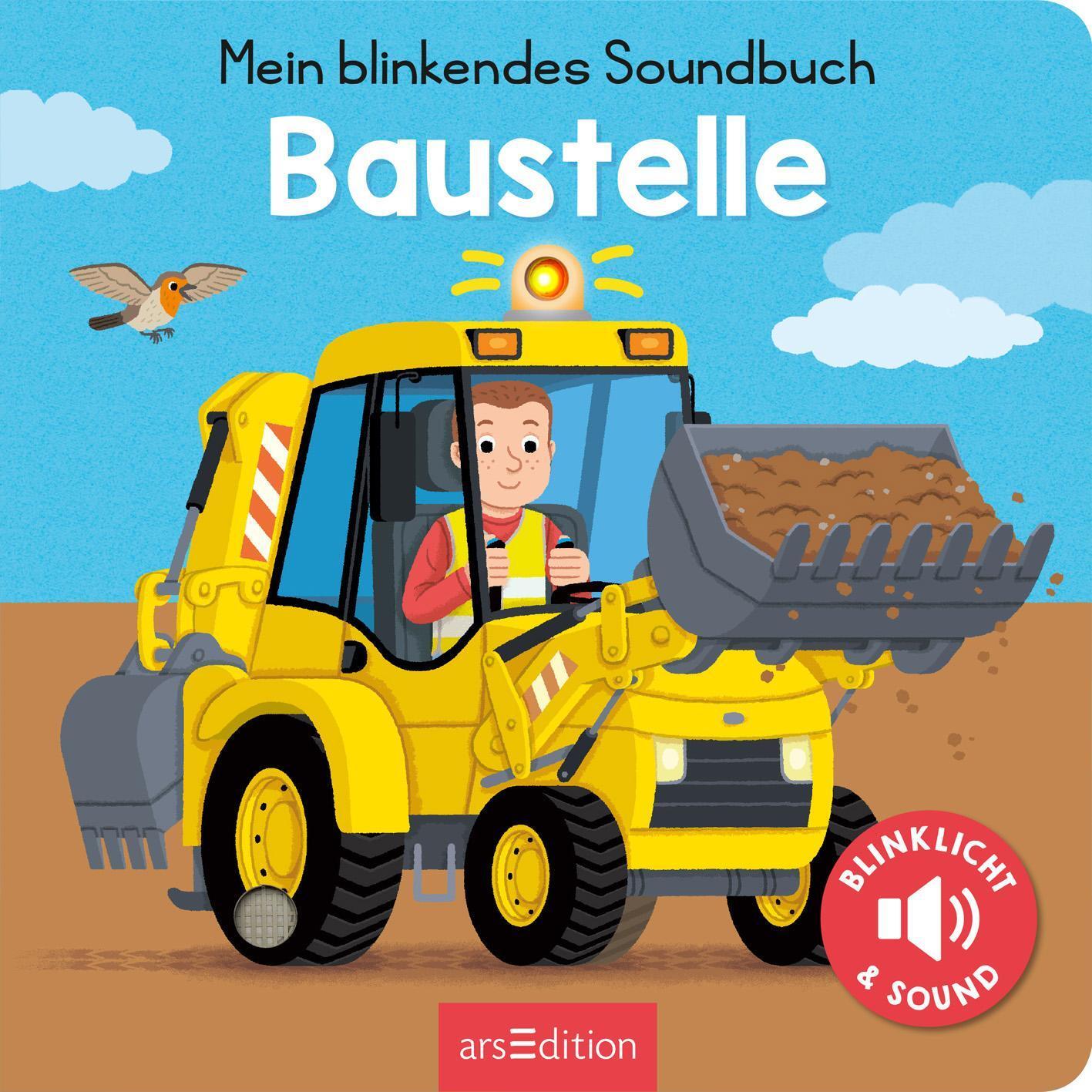 Bild: 9783845838519 | Mein blinkendes Soundbuch - Baustelle | Sound mit 1 LED | Buch | 12 S.