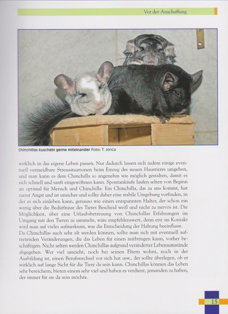 Bild: 9783866590953 | Leben mit Chinchillas | Tatjana Jonca | Taschenbuch | NTV Kleinsäuger