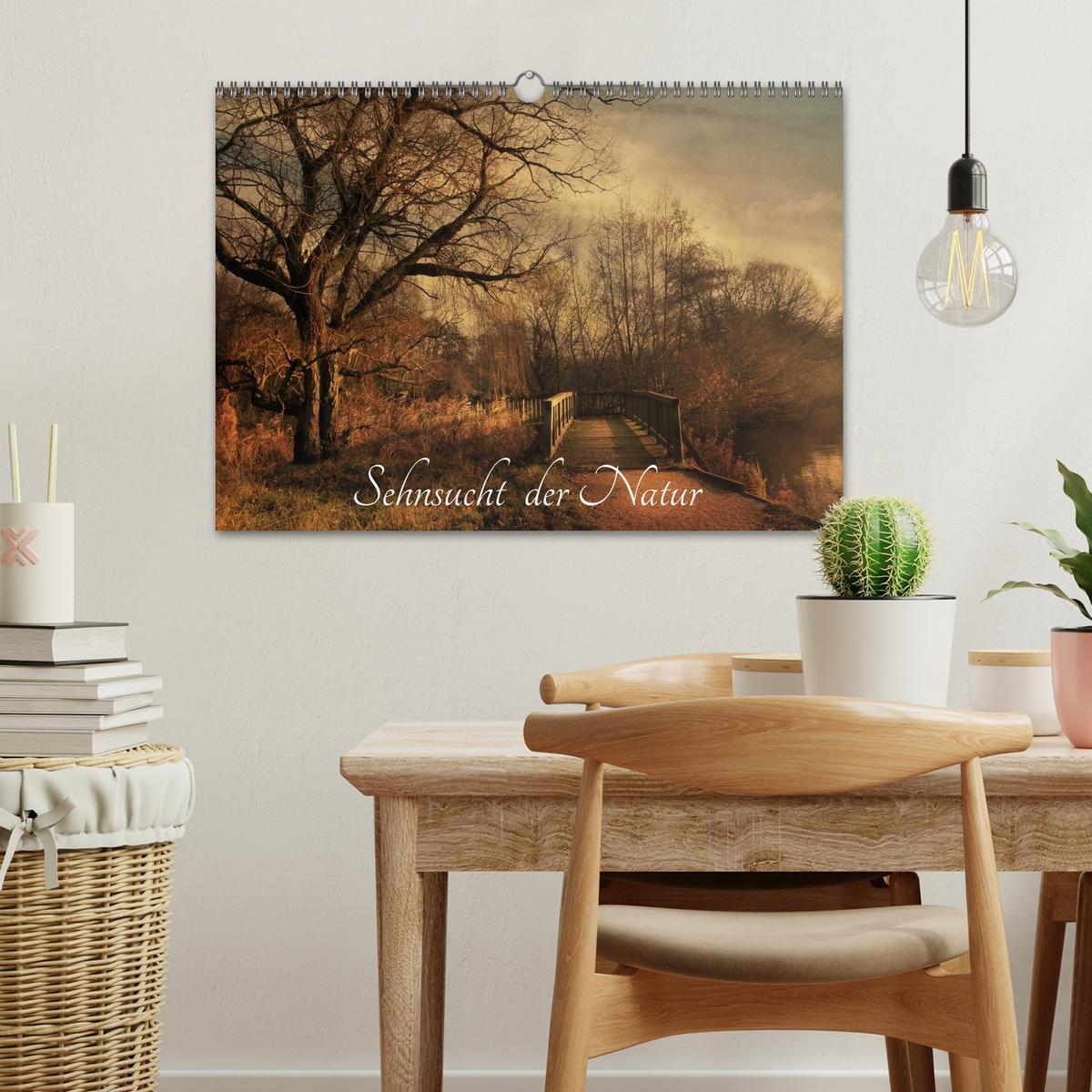 Bild: 9783435707508 | Sehnsucht der Natur (Wandkalender 2025 DIN A3 quer), CALVENDO...