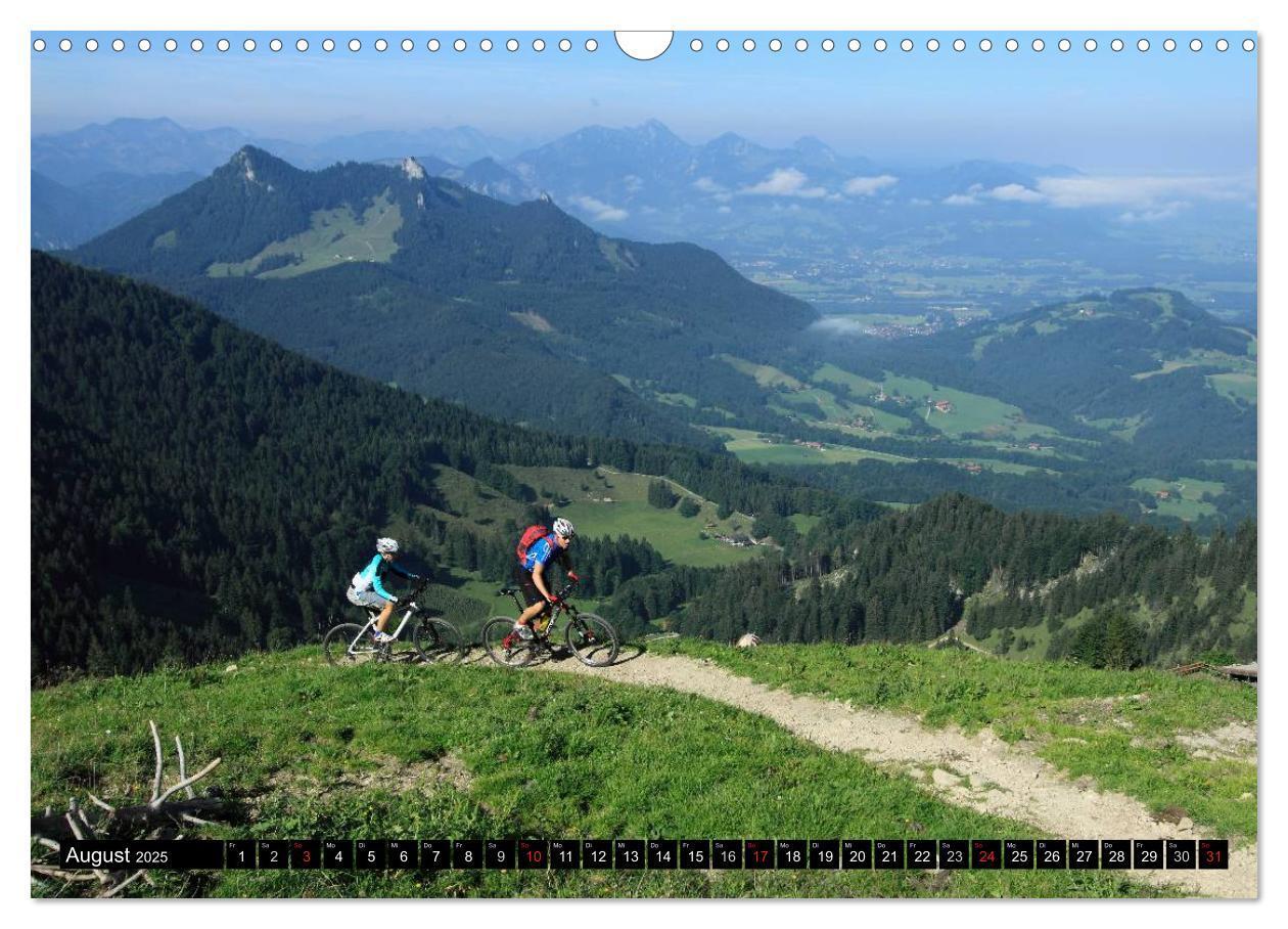 Bild: 9783435833511 | Mountainbike Spirit 2025 (Wandkalender 2025 DIN A3 quer), CALVENDO...