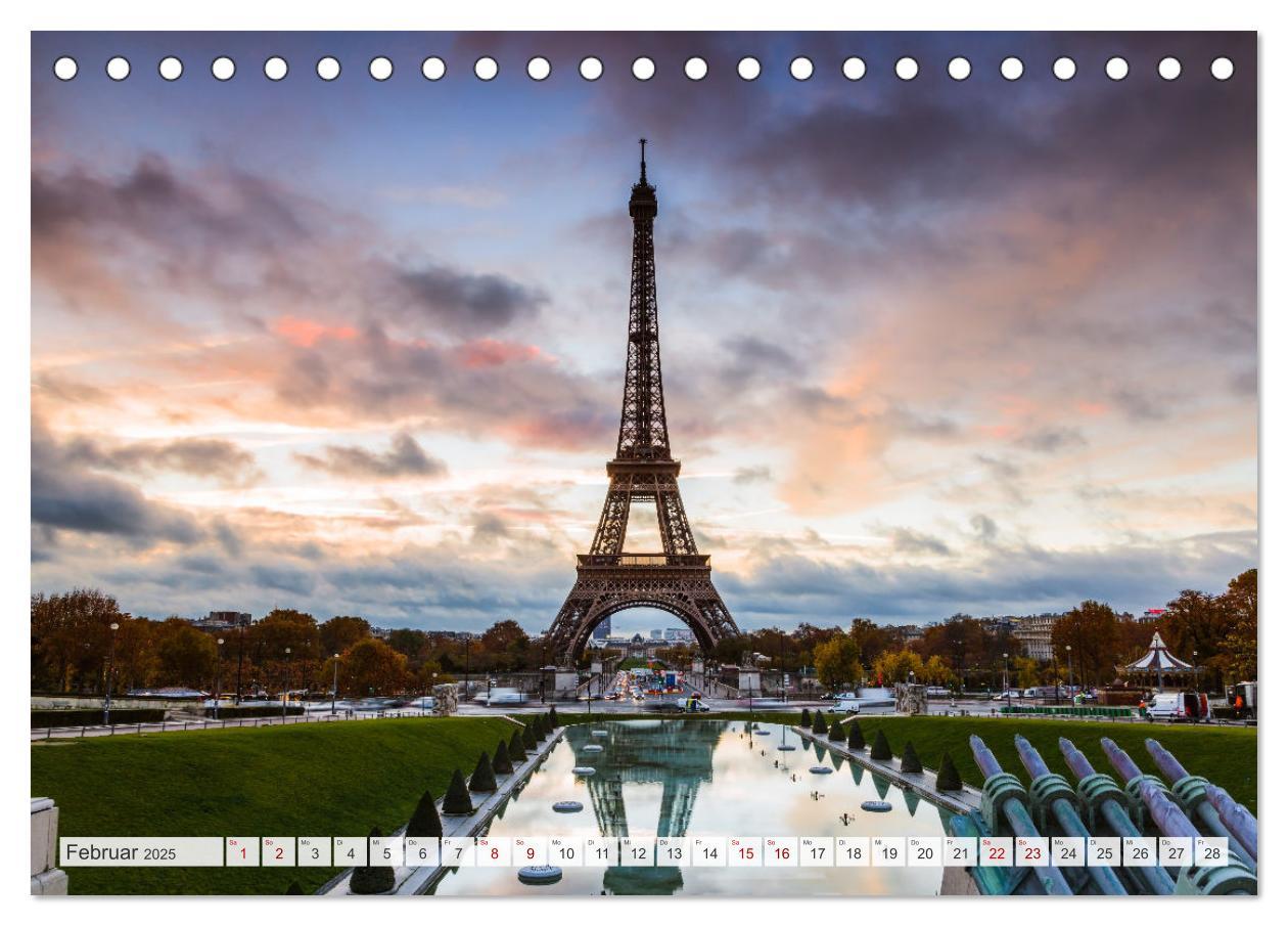 Bild: 9783435040032 | Paris - La Ville Lumière (Tischkalender 2025 DIN A5 quer), CALVENDO...