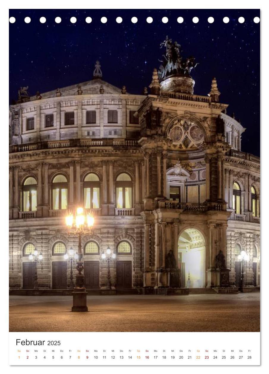 Bild: 9783435880447 | Highlights in Dresden (Tischkalender 2025 DIN A5 hoch), CALVENDO...