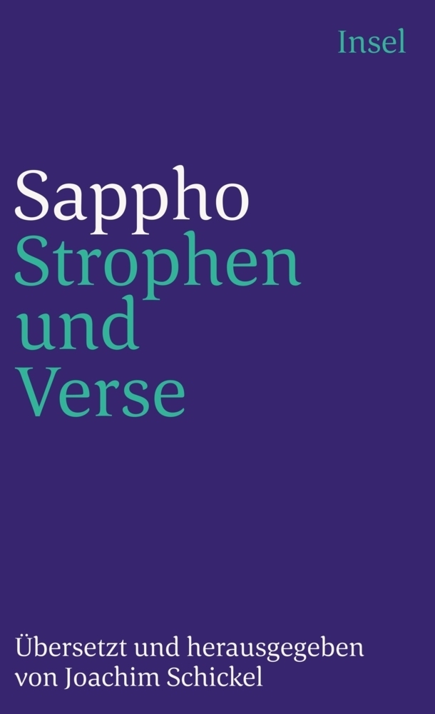 Cover: 9783458320098 | Strophen und Verse | Sappho | Taschenbuch | 101 S. | Deutsch | 2009