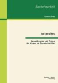 Cover: 9783955493448 | Adipositas: Auswirkungen und Folgen für Kinder im Grundschulalter