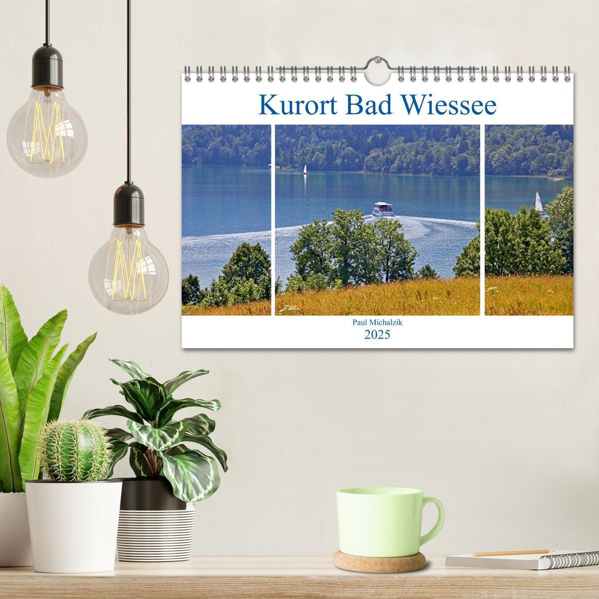 Bild: 9783435361212 | Kurort Bad Wiessee (Wandkalender 2025 DIN A4 quer), CALVENDO...