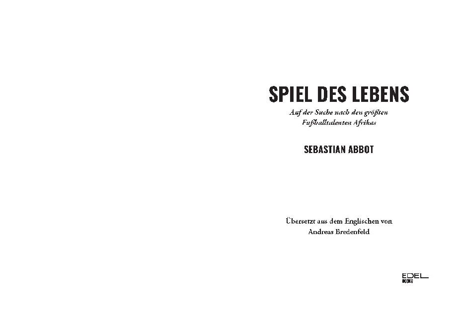 Bild: 9783841906335 | Spiel des Lebens | Sebastian Abbot | Taschenbuch | 272 S. | Deutsch