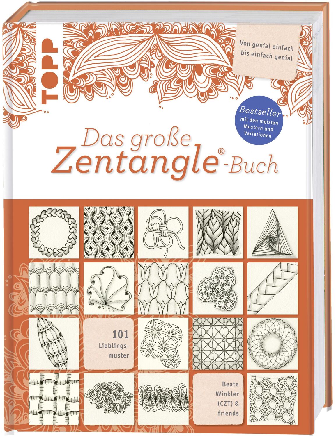 Cover: 9783772483714 | Das große Zentangle®-Buch | Beate Winkler | Buch | 144 S. | Deutsch