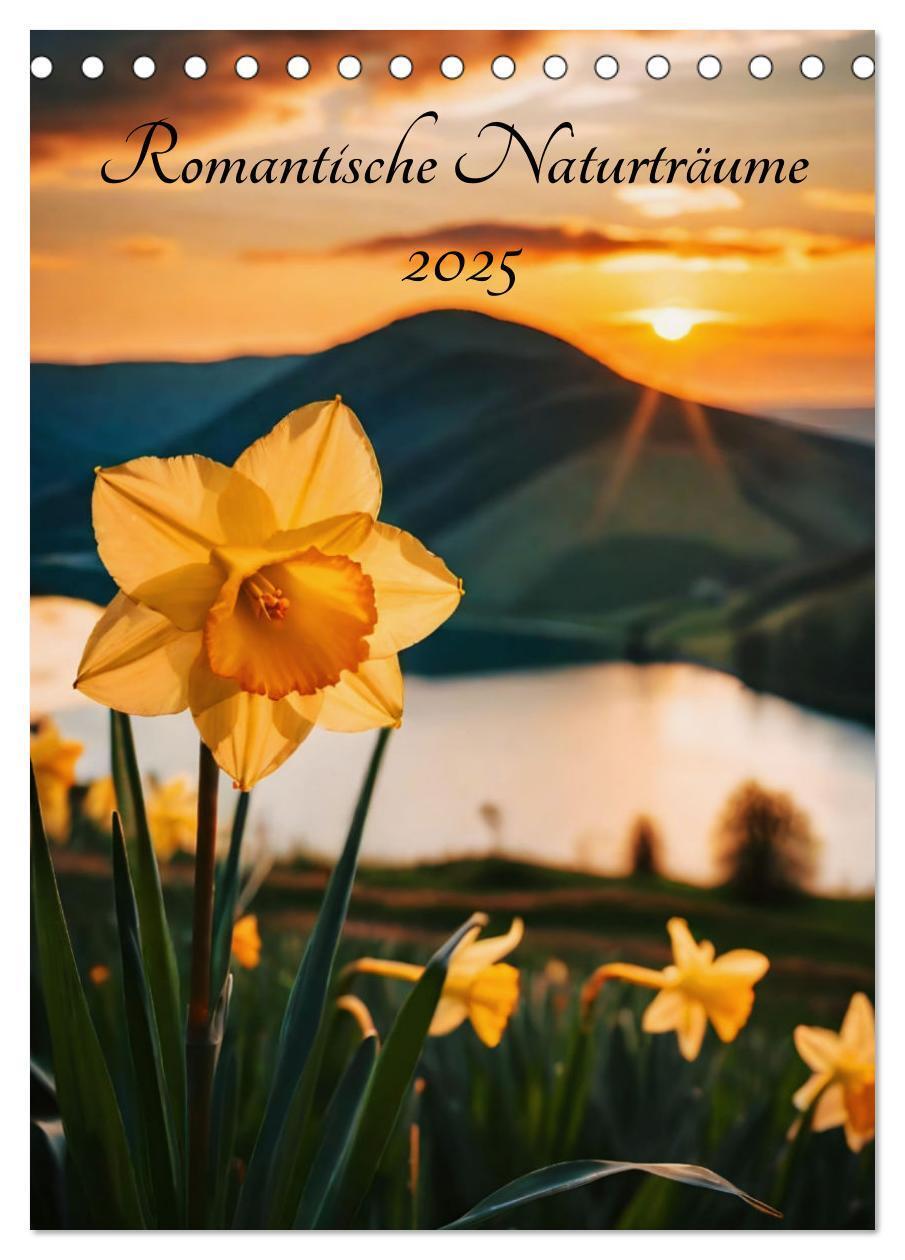 Cover: 9783435417810 | Romantische Naturträume (Tischkalender 2025 DIN A5 hoch), CALVENDO...