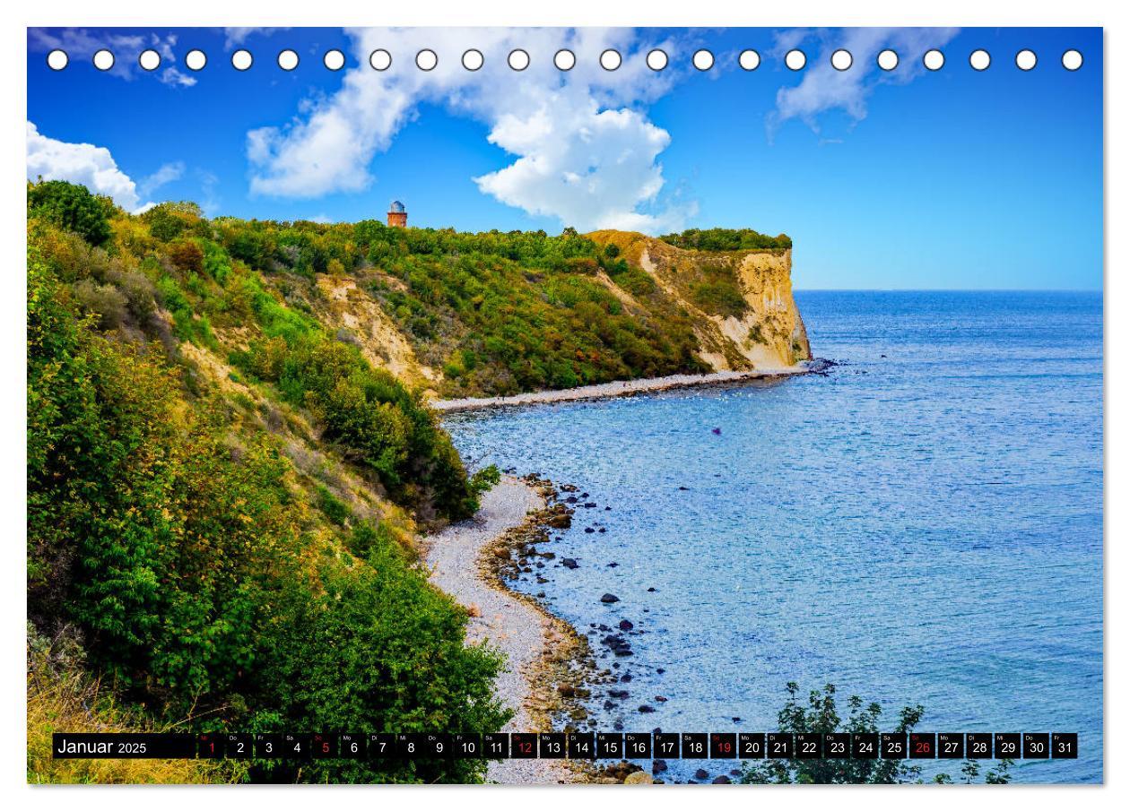 Bild: 9783435195145 | OSTSEE PERLE RÜGEN Michael Jaster (Tischkalender 2025 DIN A5 quer),...