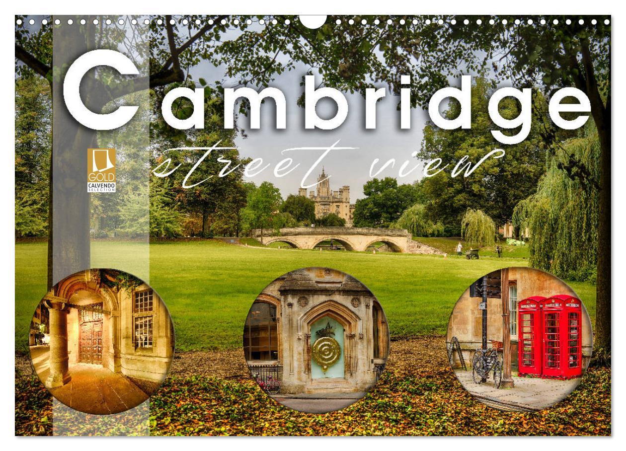 Cover: 9783435402502 | Cambridge street view (Wandkalender 2025 DIN A3 quer), CALVENDO...