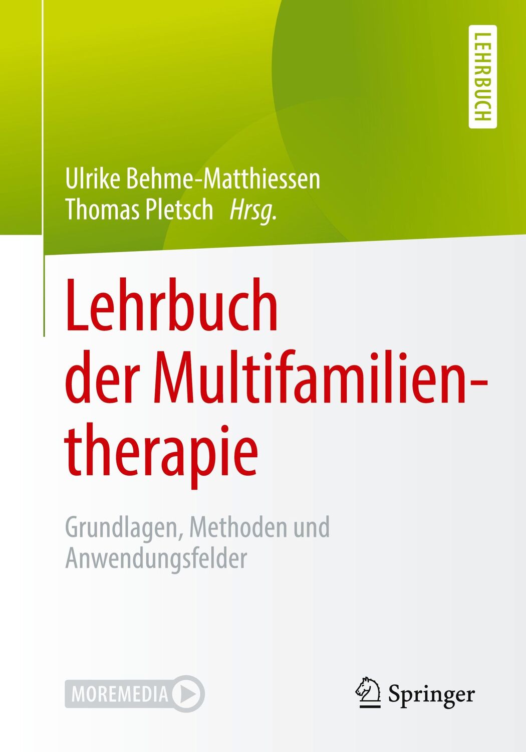 Cover: 9783662611951 | Lehrbuch der Multifamilientherapie | Thomas Pletsch (u. a.) | Bundle