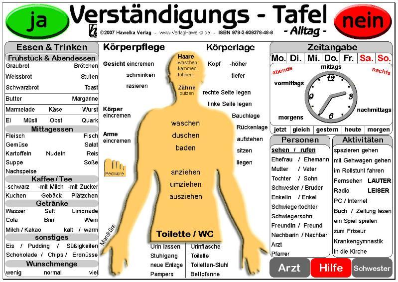 Cover: 9783939378488 | Verständigungs-Tafel - Alltag - | Deutsch | 2007 | Hawelka, Uwe