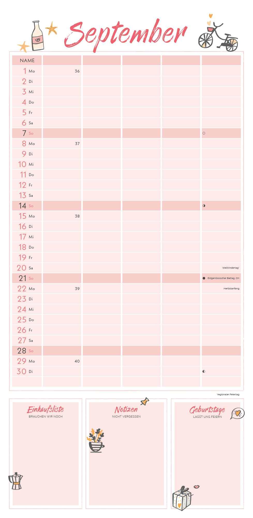 Bild: 4251732341244 | Little Lovely Planner 2025 Familienplaner - Familien-Timer -...