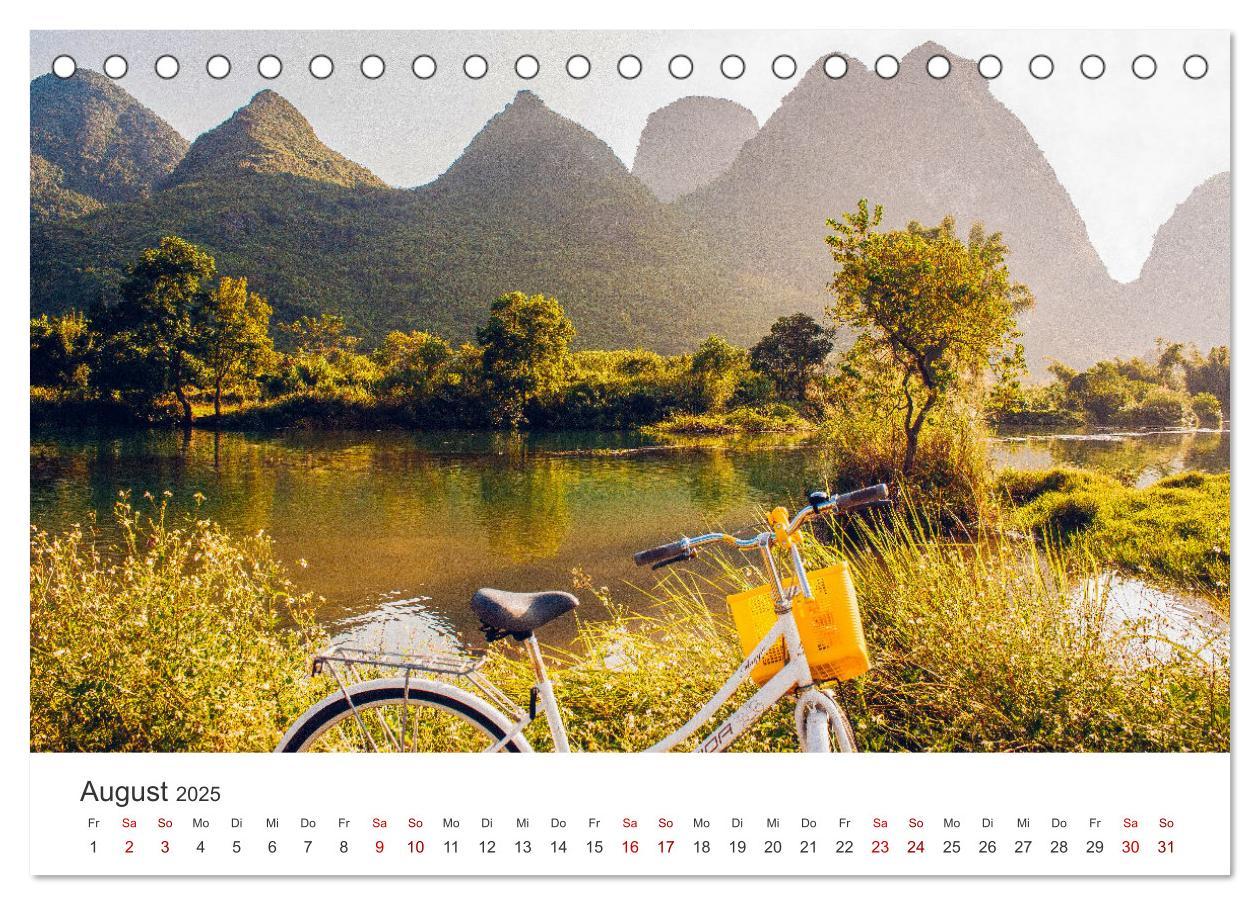 Bild: 9783383875489 | Radtouren - Weil Fahrrad fahren das schönste ist. (Tischkalender...