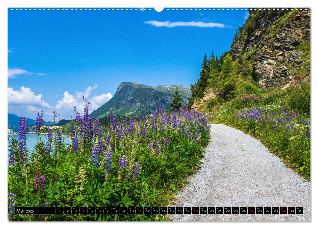 Bild: 9783435111558 | Wanderparadies Montafon (Wandkalender 2025 DIN A2 quer), CALVENDO...