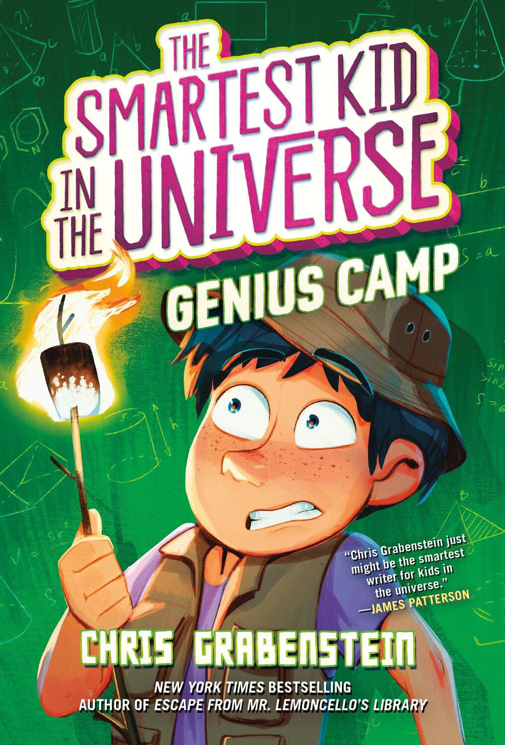 Cover: 9780593301807 | Genius Camp: The Smartest Kid in the Universe, Book 2 | Grabenstein