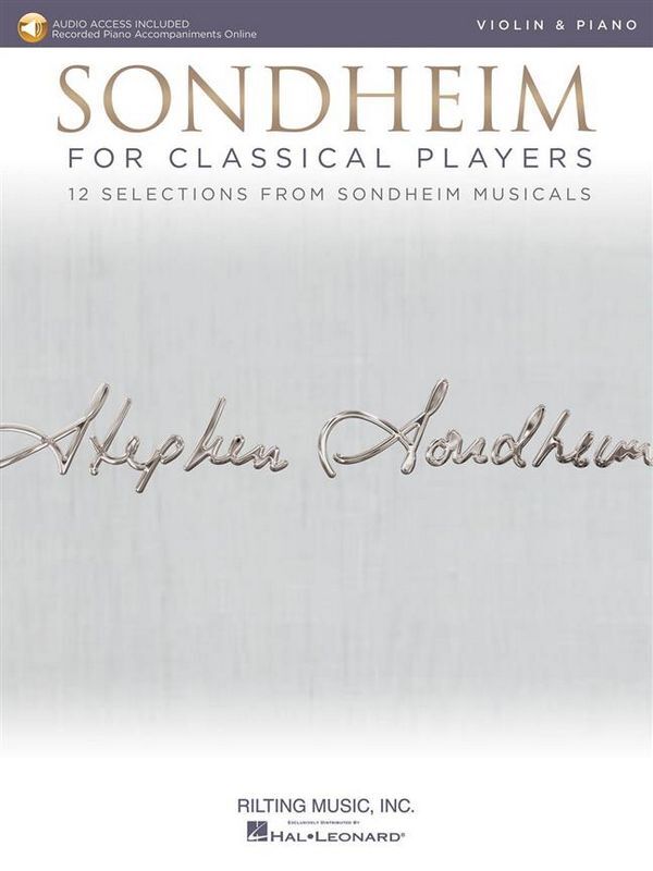 Cover: 9781540026118 | Sondheim for Classical Players | 12 Selections from Sondheim Musicals