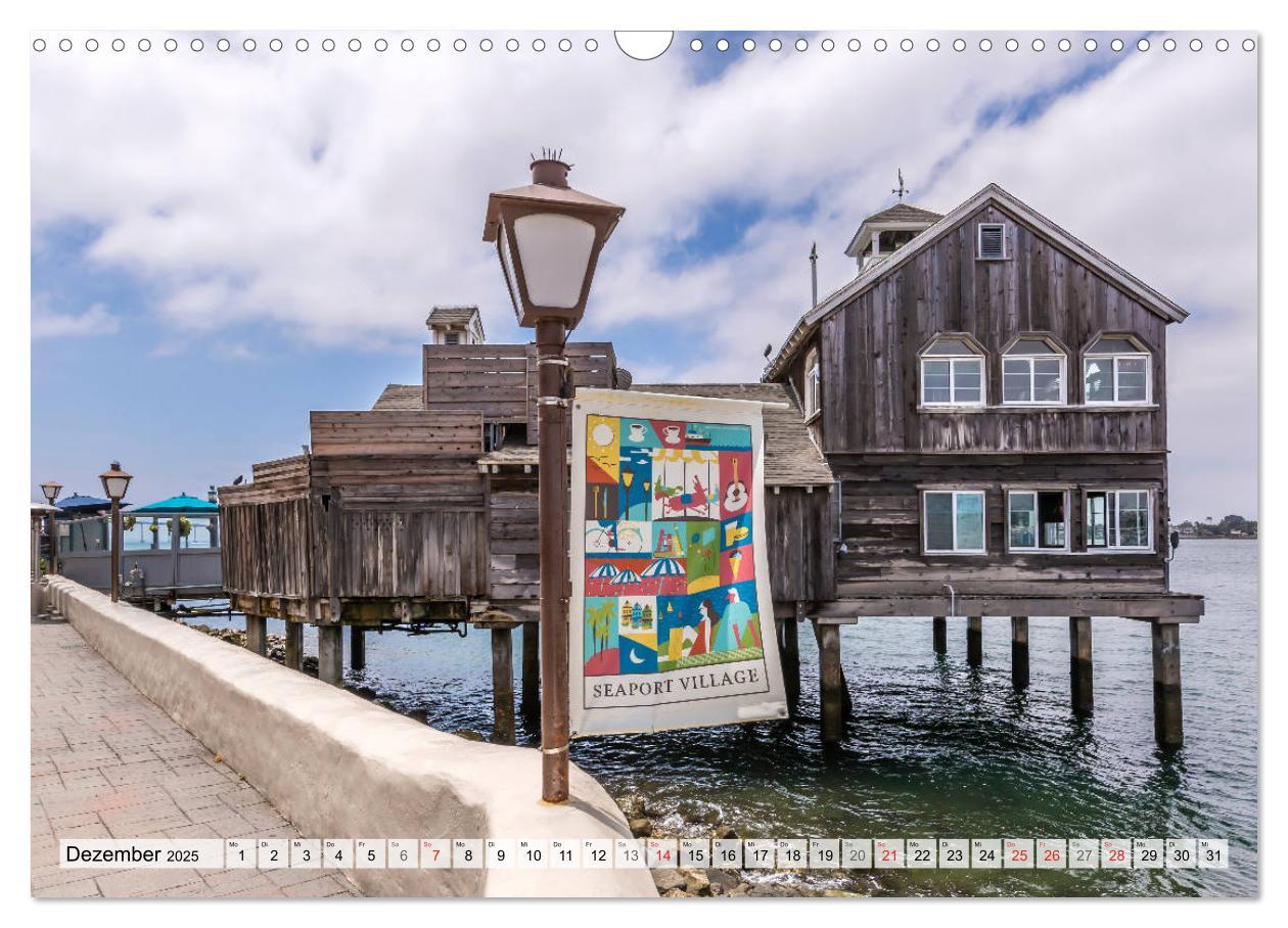 Bild: 9783435215355 | SAN DIEGO Idylle und urbane Impressionen (Wandkalender 2025 DIN A3...