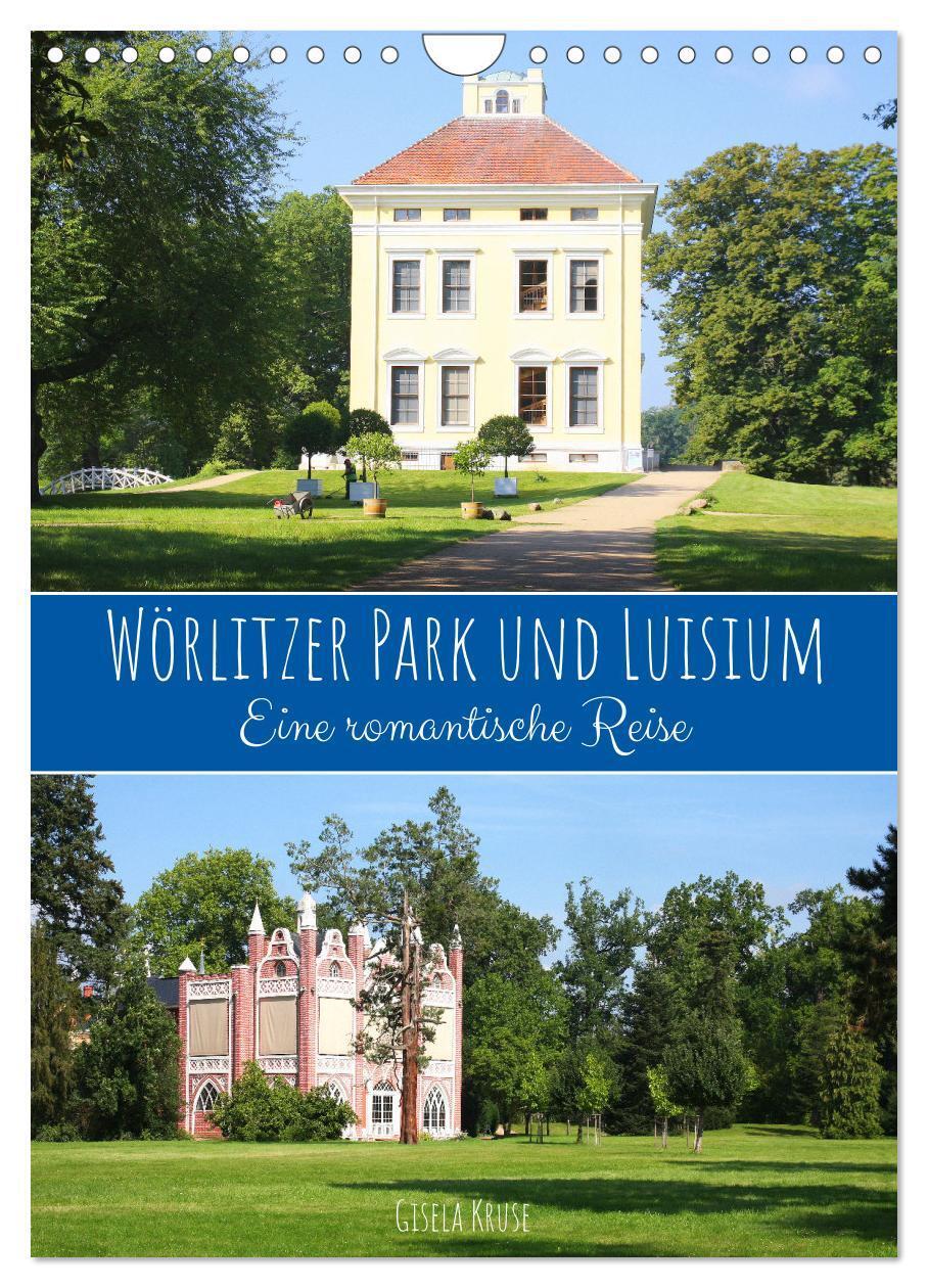 Cover: 9783435917280 | Wörlitzer Park und Luisium - Eine romantische Reise (Wandkalender...