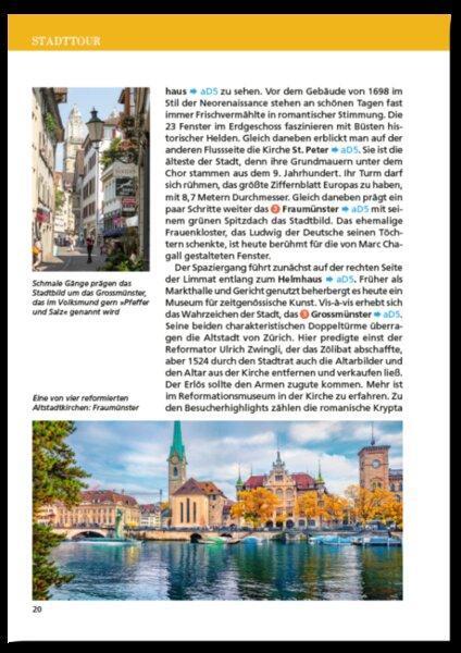 Bild: 9783961416691 | Reiseführer Zürich. Stadtführer inklusive Ebook. Ausflugsziele,...