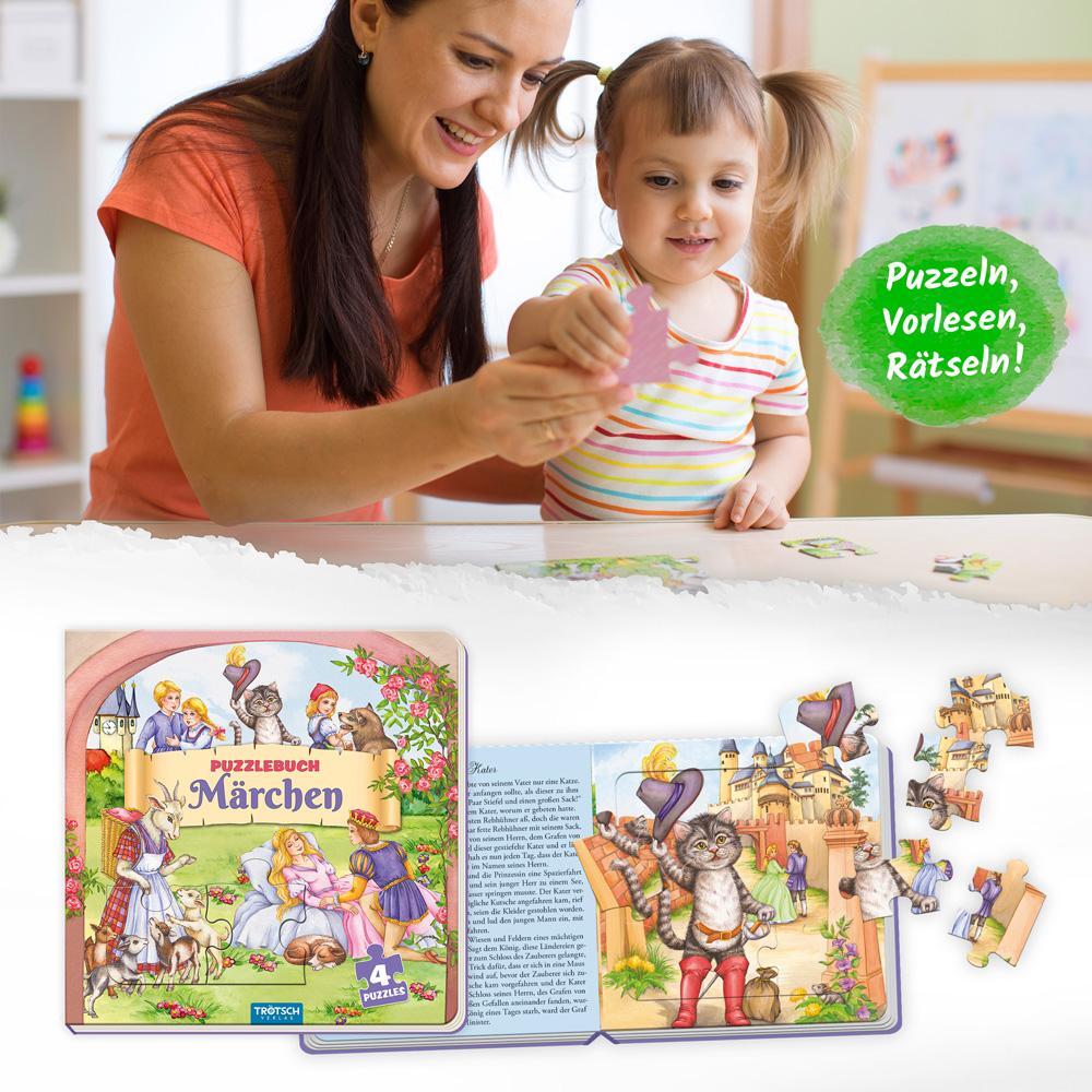 Bild: 9783965526679 | Trötsch Pappenbuch Puzzlebuch Märchen | Trötsch Verlag GmbH &amp; Co. KG