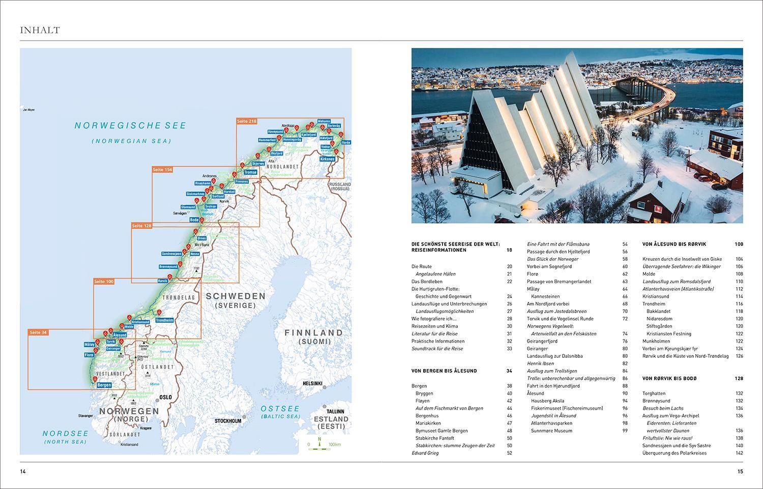 Bild: 9783969650530 | KUNTH Bildband Hurtigruten | Die schönste Seereise der Welt | Buch