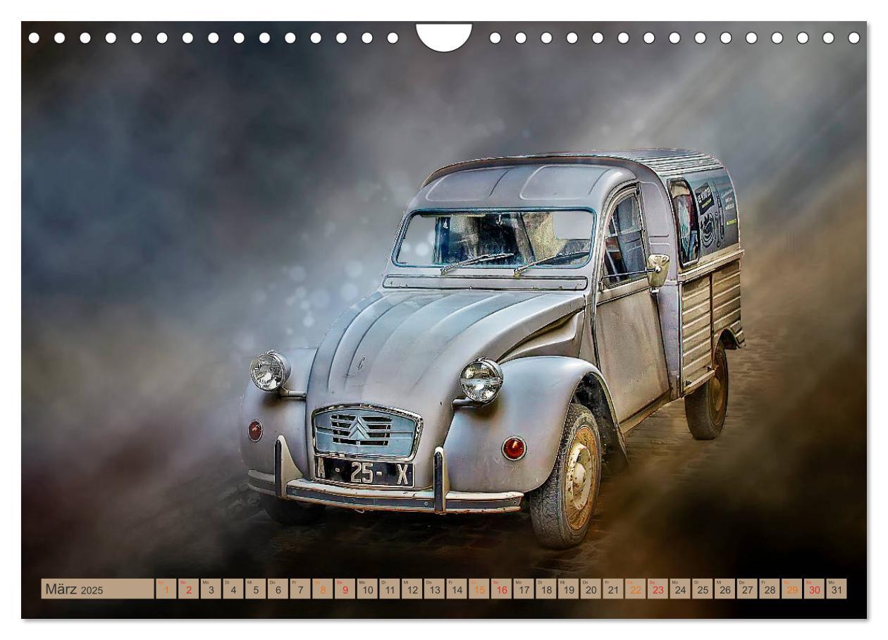 Bild: 9783435349432 | Die Ente - Citroën 2CV (Wandkalender 2025 DIN A4 quer), CALVENDO...