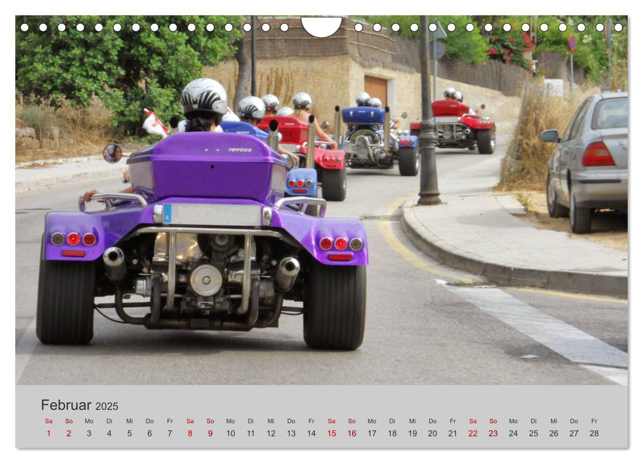 Bild: 9783435448616 | Trikes - Unterwegs auf drei Rädern (Wandkalender 2025 DIN A4 quer),...