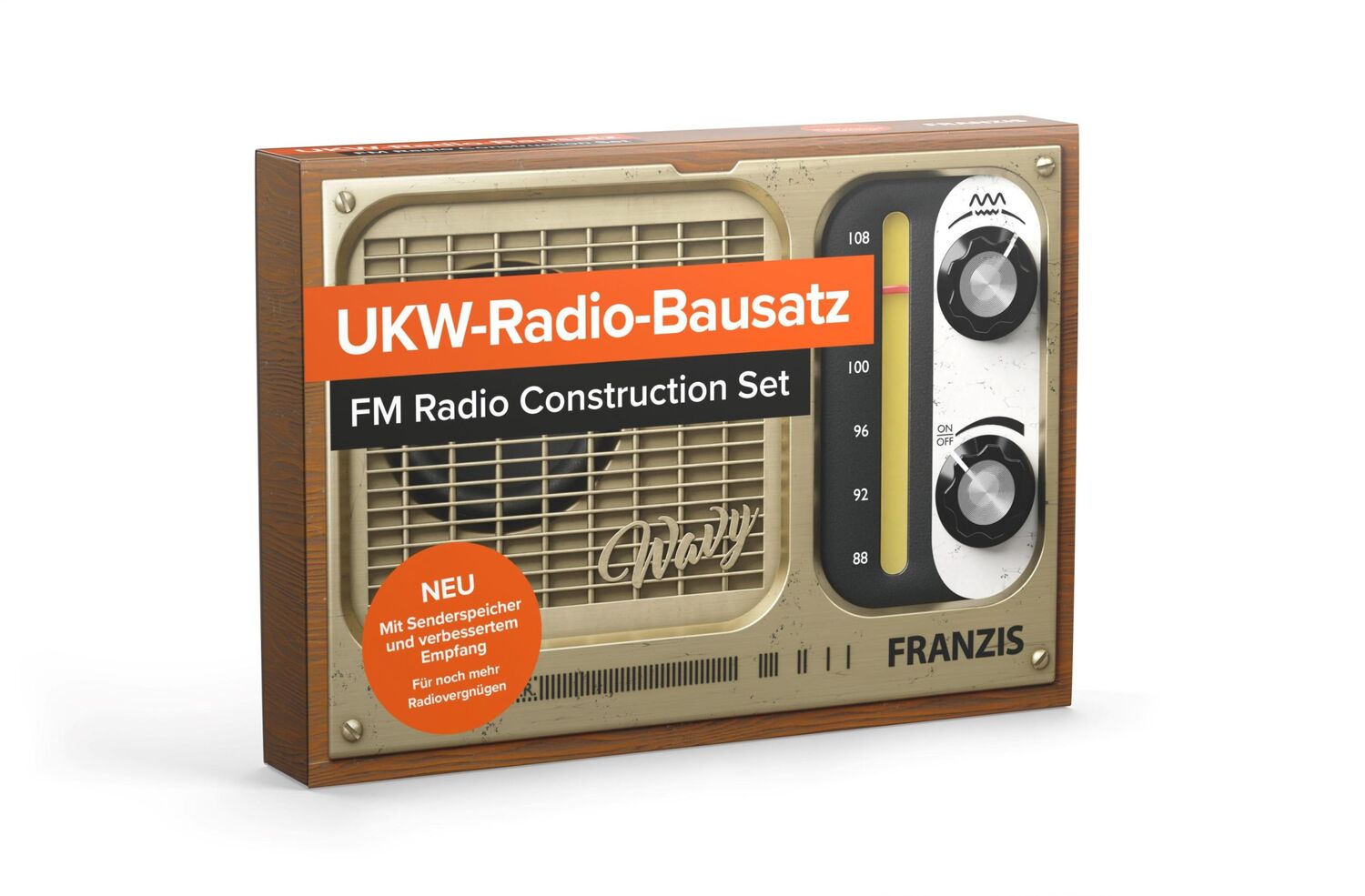 Cover: 4019631672261 | FRANZIS 67226 - UKW-Radio-Bausatz | FM Radio Construction Set. | Stück