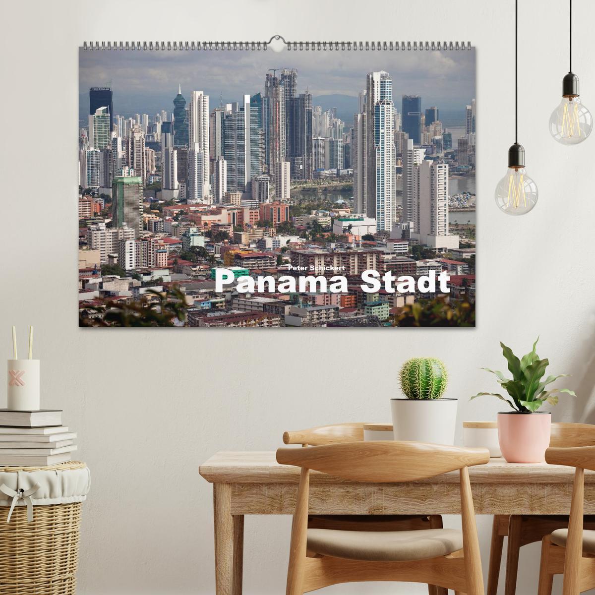 Bild: 9783435718122 | Panama Stadt (Wandkalender 2025 DIN A2 quer), CALVENDO Monatskalender