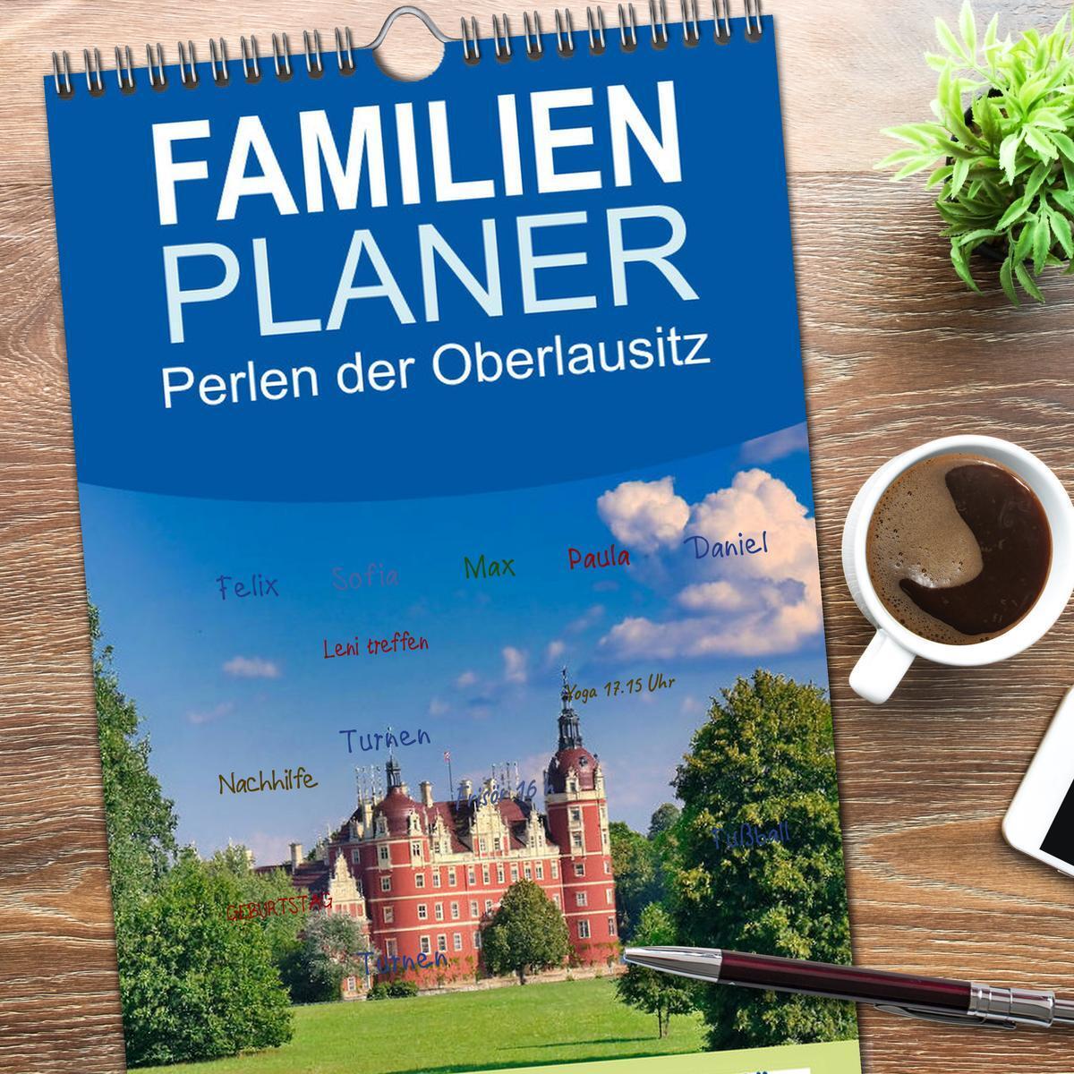 Bild: 9783457094853 | Familienplaner 2025 - Perlen der Oberlausitz mit 5 Spalten...