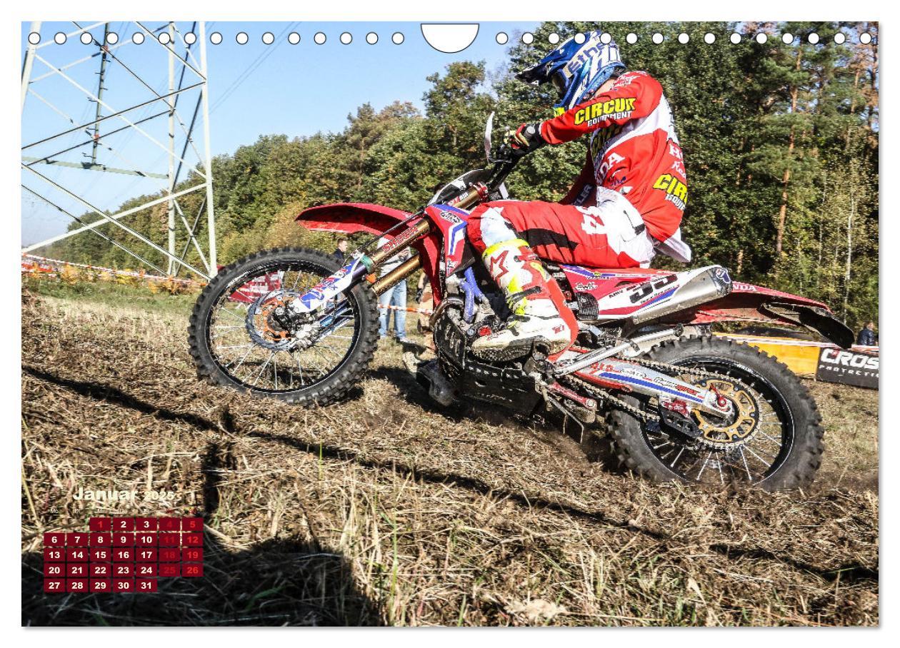 Bild: 9783435105809 | Enduro Mit Speed durch`s Gelände (Wandkalender 2025 DIN A4 quer),...