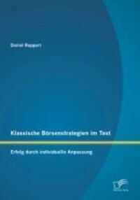 Cover: 9783842891067 | Klassische Börsenstrategien im Test: Erfolg durch individuelle...