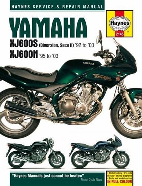 Cover: 9781785210488 | Yamaha XJ600S (Diversion, Seca II) &amp; XJ600N Fours (92 - 03) Haynes...