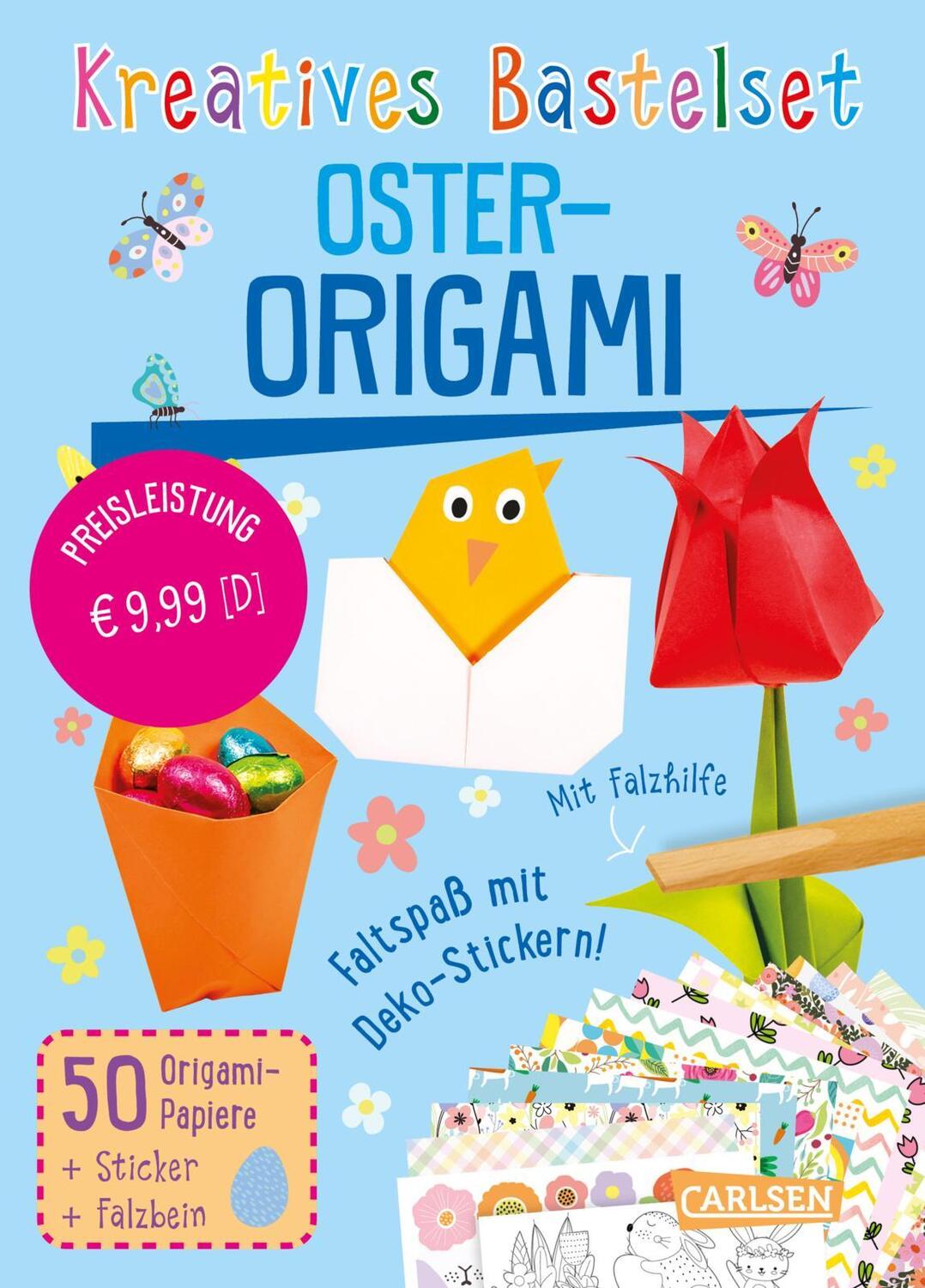 Cover: 9783551191861 | Bastelset für Kinder: Kreatives Bastelset: Oster-Origami | Poitier