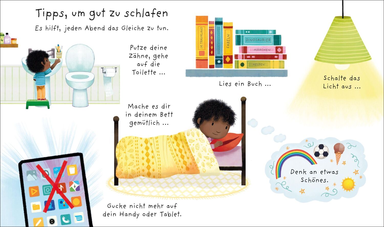 Bild: 9781789419269 | Warum muss ich ins Bett? | Katie Daynes | Buch | 12 S. | Deutsch